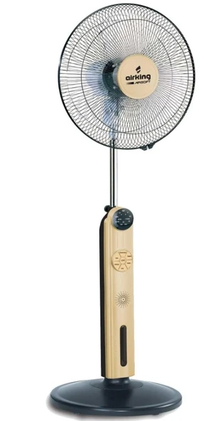 Airking Airsoft 4 Fonksiyonel Salınımlı İyonizerli Vantilatör siyah