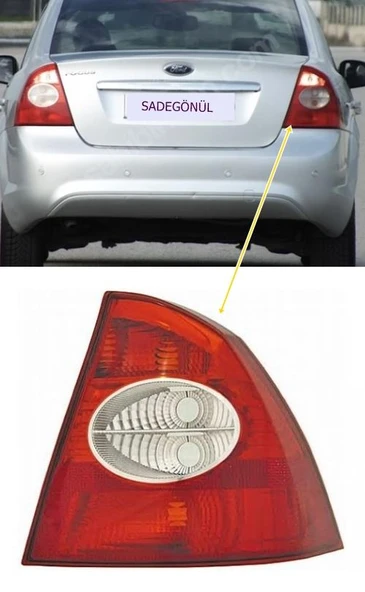Ford Focus Sedan SAĞ Arka Stop Lambası 2005-2007 ARASI ORJİNAL - 1