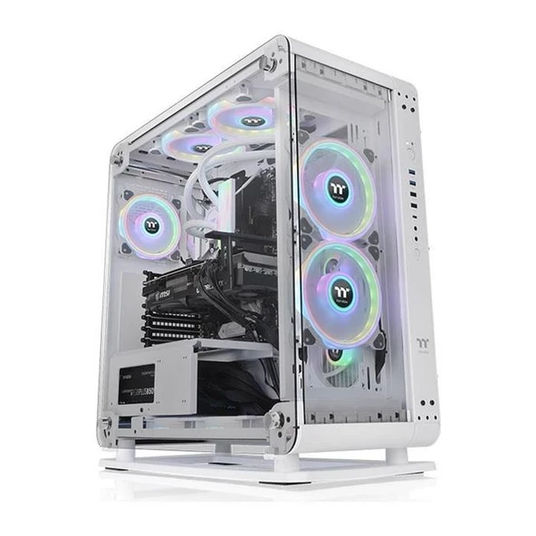 CA-1V2-00M6WN-00 - Thermaltake Core P6 Beyaz 3 x Tempered Glass Pencereli MidTower Kasası ürün görseli 1