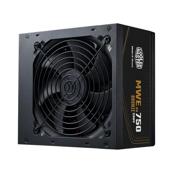 Cooler Master MPE-7501-ACABW-3BEU 750W MWE V3 80+ Bronze ATX 3.1 Aktif PFC 120mm Fanlı PSU ürün görseli 1