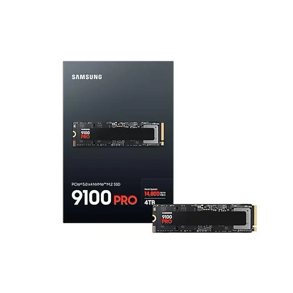 SAMSUNG 4TB 9100 PRO MZ-VAP4T0BW 14800-13400MB/s M2 NVME GEN5 - 3