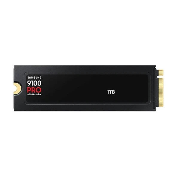 SAMSUNG MZ-VAP1T0CW 9100 PRO 1TB 14700/13300 Gen5 NVMe PCIe M.2 2280 SSD (Soğutuculu) - 1