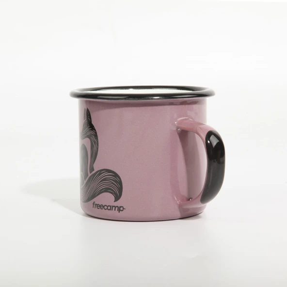 FreeCamp Campers Emaye Mug 350ml-LİLA - 2