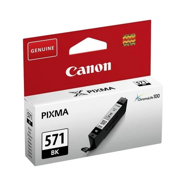 Canon Clı-571Bk Siyah Mürekkep Kartuş ürün görseli 1