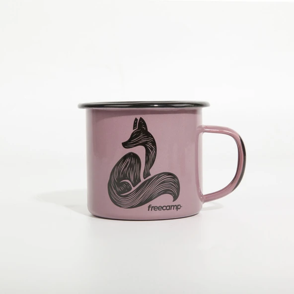 FreeCamp Campers Emaye Mug 350ml-LİLA