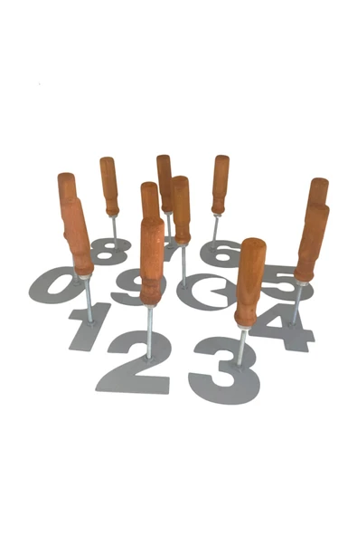 Hayvan Numara İşaretleme Damga Seti - Resim 3