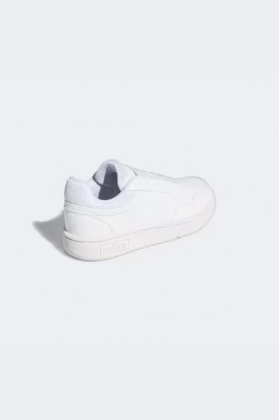 adidas Hoops 3.0 K GW0433 Beyaz Çocuk Günlük Ayakkabı - 4