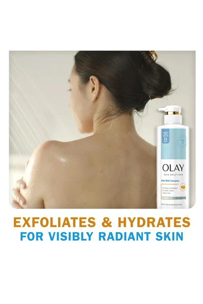 Olay Skin Solutions AHA/BHA Complex Duş Jeli 530ML - 5