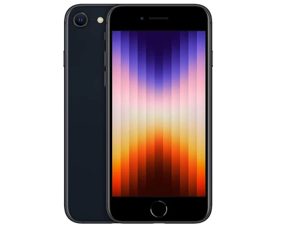 iPhone SE 3 2022 64 GB Gece Yarısı (OUTLET) (12 AY GARANTİLİ) - 1