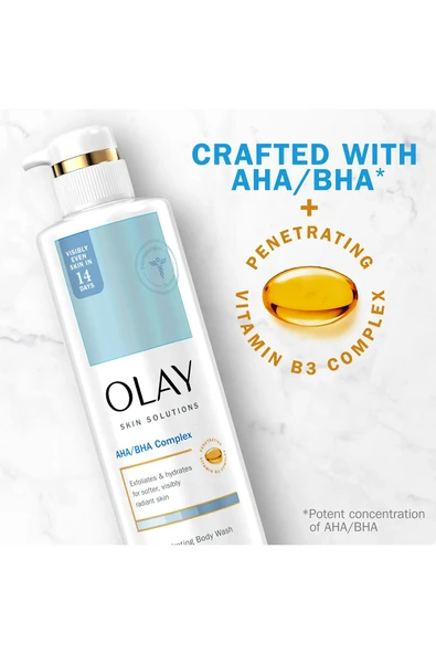 Olay Skin Solutions AHA/BHA Complex Duş Jeli 530ML - 3