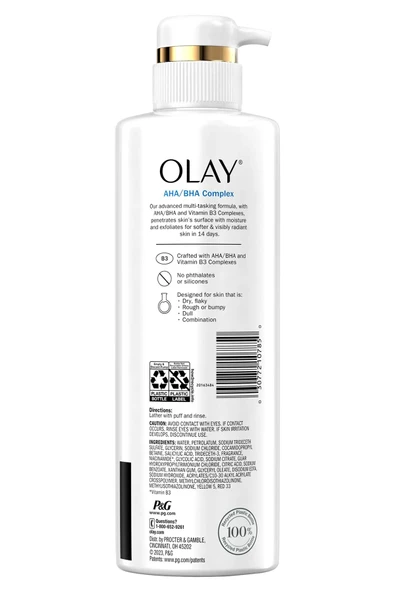 Olay Skin Solutions AHA/BHA Complex Duş Jeli 530ML - 2