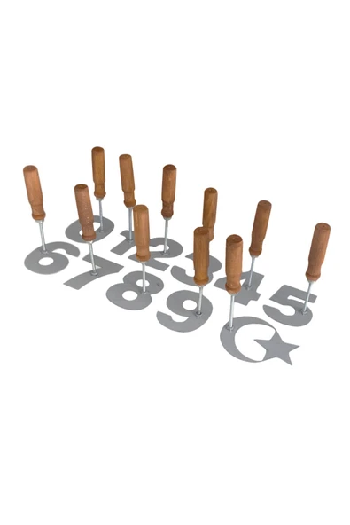 Hayvan Numara İşaretleme Damga Seti ürün görseli