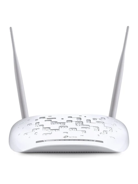 TP-Link TD-W9970  WiFi 4 VDSL/ADSL Modem Router  2 Harici Anten  300 Mbps  4 Ethernet Portu  Kolay Kurulum  Dual Band Desteği