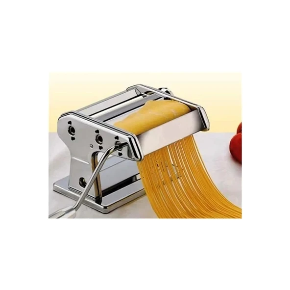 Erişte Makarna Yapma Kesme Makinesi Hamur Lazanya Spagetti Raviolli Makinesi - 2