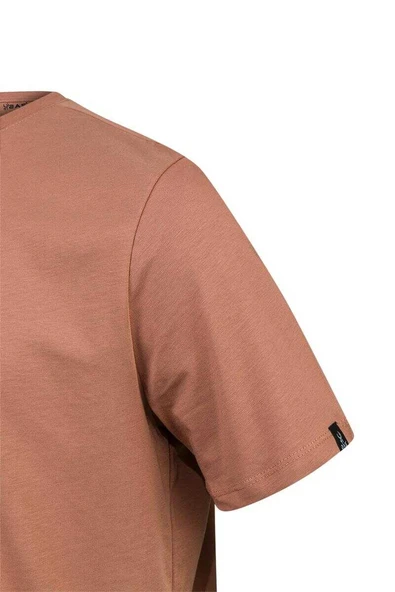 2AS ALEX BASKILI ERKEK SIFIR YAKA T-SHİRT 035 - 7