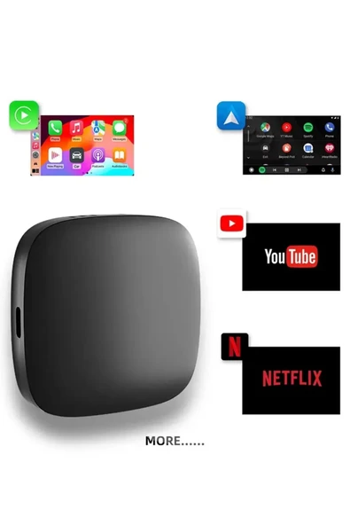 Wireless Carplay Android Araba 4 Çekirdekli Akıcı Fullhd 1080p Wifi 2.4/5g 2gb/32gb - 4