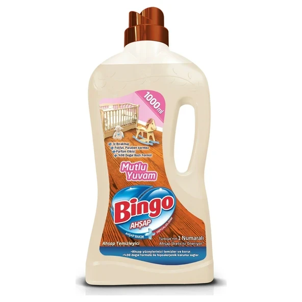 Bingo Mutlu Yuvam 1 lt Ahşap Temizleyici