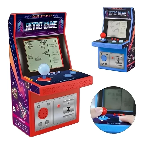 Nessiworld Nostaljik Tetris Oyun Konsolu - Resim 2