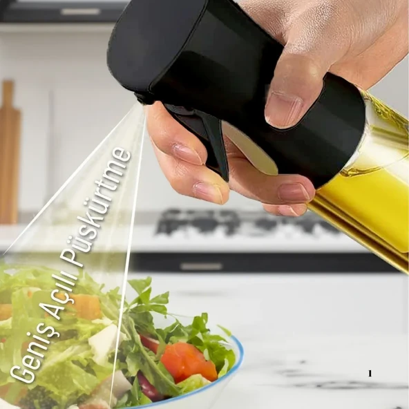 Mucit Home  Sprey Yağdanlık Cam Şişe