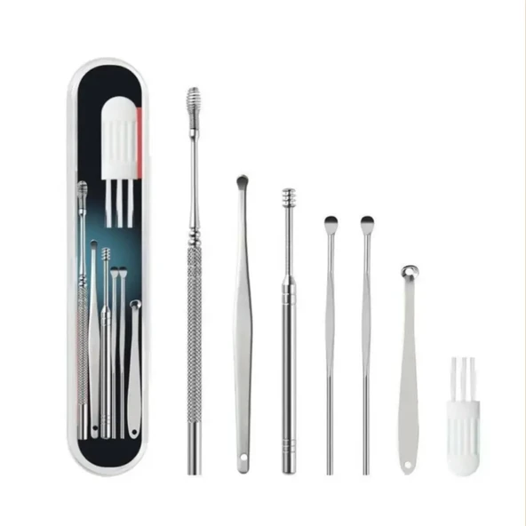 Mucit Home  Spiral Kulak Temizleme - Paslanmaz Çelik Temizleme Seti - 2