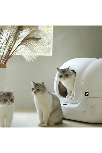 Petkit Pura Max Akıllı Kedi Tuvaleti Beyaz (resmi Distribütör Garantili) - 4
