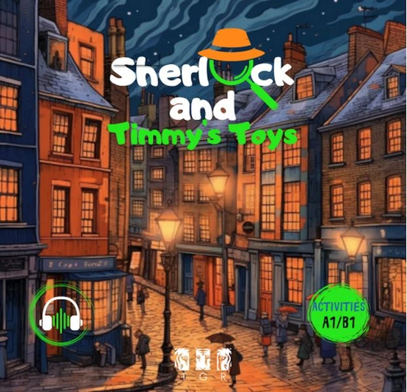 Sherlock and Timmy’s Toys (İngilizce) ürün görseli