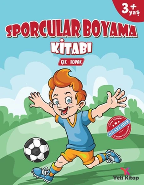 Sporcular Boyama Kitabı ürün görseli