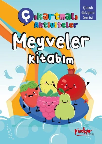 Çıkartmalı Aktiviteler Meyveler Kitabım ürün görseli