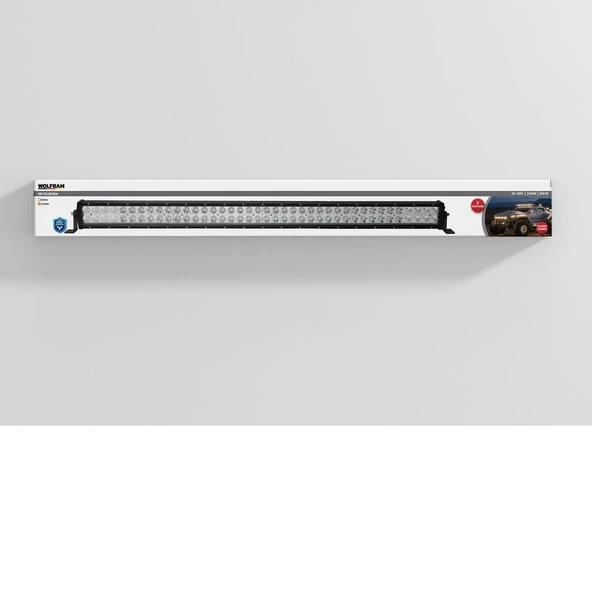 Led Bar Beyaz Işık + Amber Işık 7 Fonksiyon Animasyonluı 106 cm 12/24V E-Belgeli 240W - 2