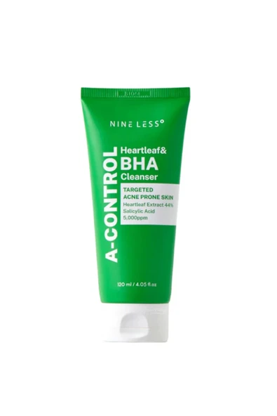 NİNE LESS A-Control Heartleaf & BHA Cleanser 120ml