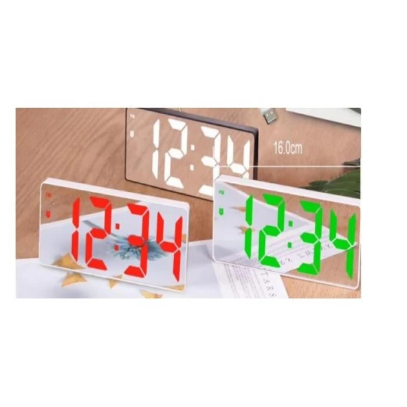 Led Işıklı Masa Saati - 2