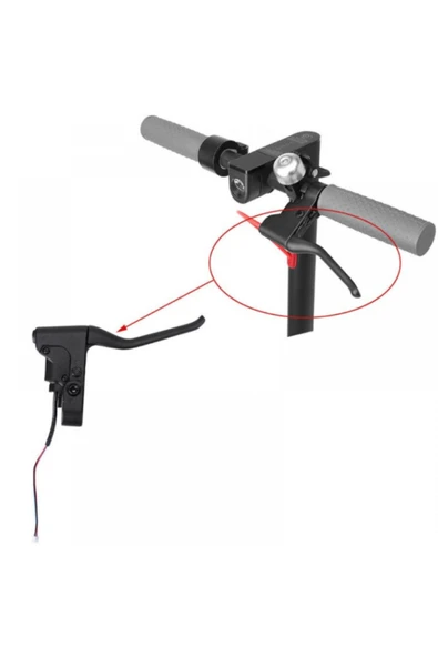 Elektrikli Scooter Fren Kolu - Resim 2