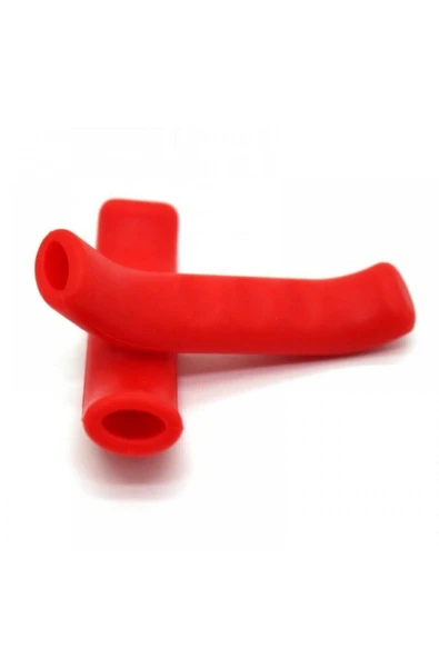 Scooter Aksesuar Elektrikli Scooter Fren Kolu Koruyucu - Kırmızı - Resim 3