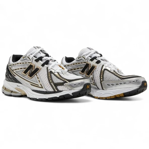 New Balance 1906R 'Metallic Silver Metallic Gold' - Resim 3