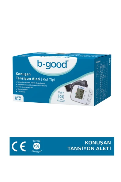 B-GOOD KONUŞAN KOL TİPİ TANSİYON ALETİ - 2