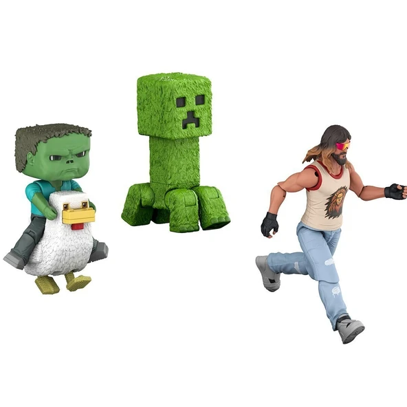 JGG68 Minecraft Film Figürleri - Çoklu Paket - 5