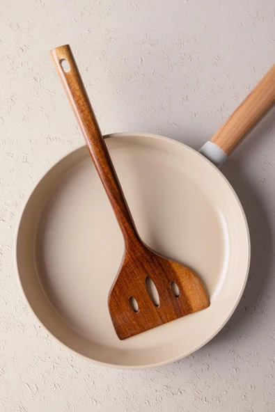 The Mia Natura Akasya Delikli Spatula 34x10 cm - 2