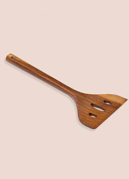 The Mia Natura Akasya Delikli Spatula 34x10 cm - 3