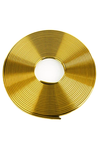 Metalik Sarı  Elektrikli Scooter Tampon Koruma Şeriti 125 cm ürün görseli