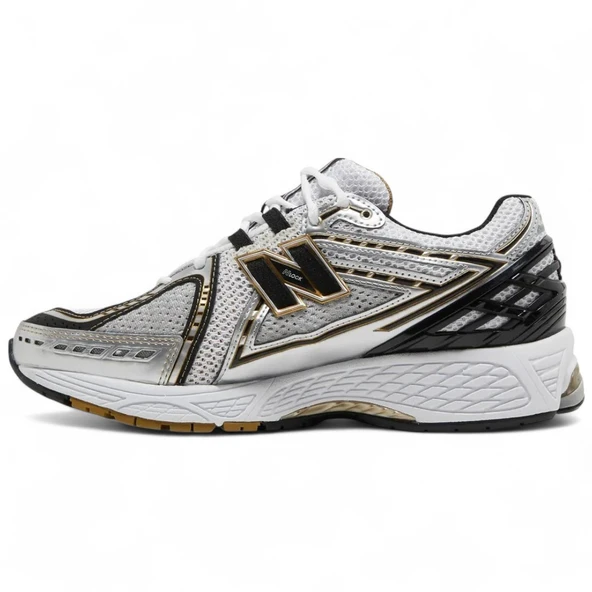 New Balance 1906R 'Metallic Silver Metallic Gold' - Resim 2