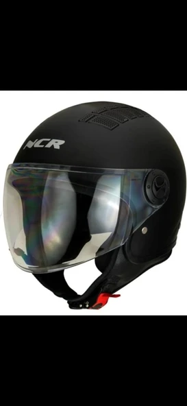 NCR KASK ÇENESİZ 230 ECE BELGELİ- MAT SİYAH ürün görseli 1