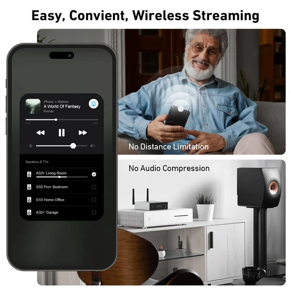 Arylic A50+ 50W X2 Stream Amfi - 3