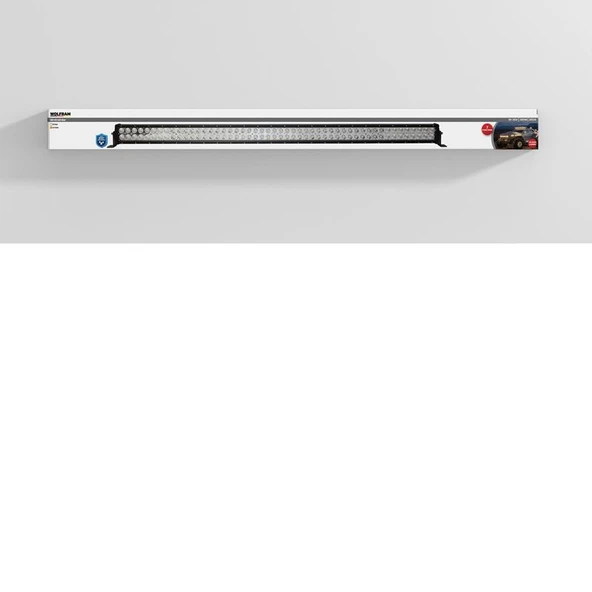 Led Bar Beyaz Işık + Amber Işık 7 Fonksiyon Animasyonlu 137 cm 12/24V E-Belgeli 300W - 2