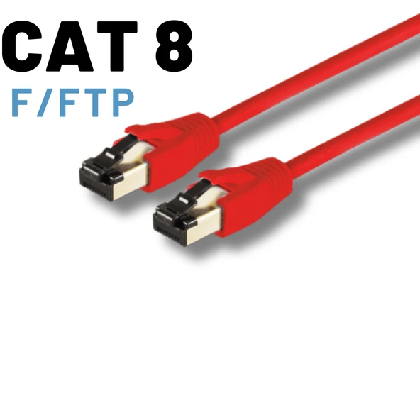 IRENIS CAT8 F/FTP LSZH Ethernet Patch Kablo, 5 Metre