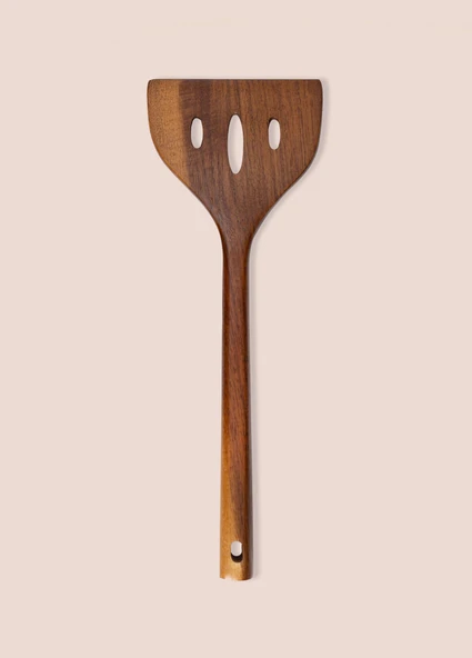 The Mia Natura Akasya Delikli Spatula 34x10 cm - 5