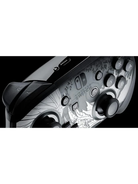 Nintendo Switch Pro Controller Monster Hunter Rise Sunbreak Edition - Resim 2