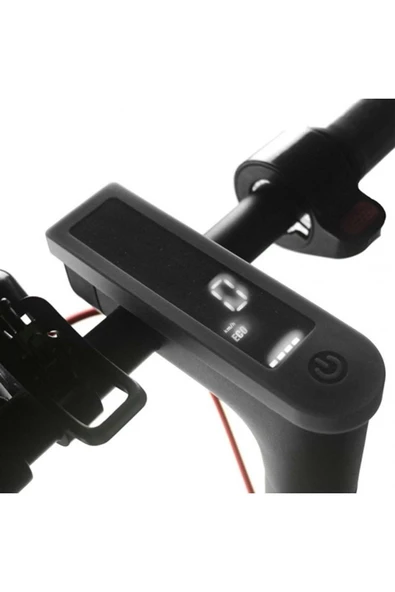 Xiaomi M365 Pro Elektrikli Scooter - Silikon Ekran Kılıfı Model 1 - Siyah