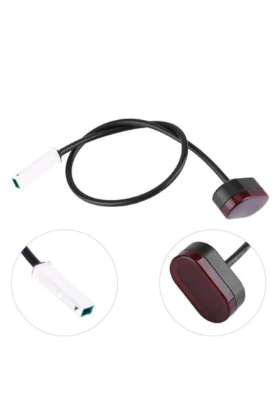Elektrikli Scooter Arka Fren Stop Ve Uyarı Lambası Xıaomı - M365 - Pro - M187 Escooter - Resim 5