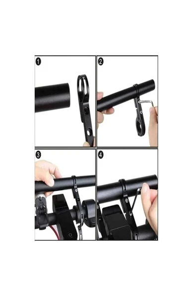 SCOOTER ÇİFT BAREKETLİ MAVİ EK GİDON - Resim 3