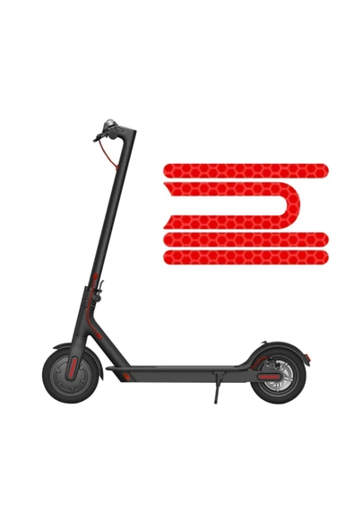 Elektrikli Scooter Xiaomi M365 Vida Reflektör Seti - 3
